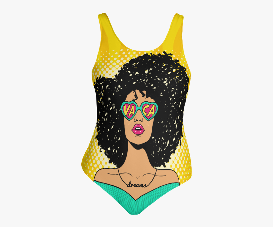 Image Of Vaca Dreams Swimsuit - Illustration, Transparent Clipart