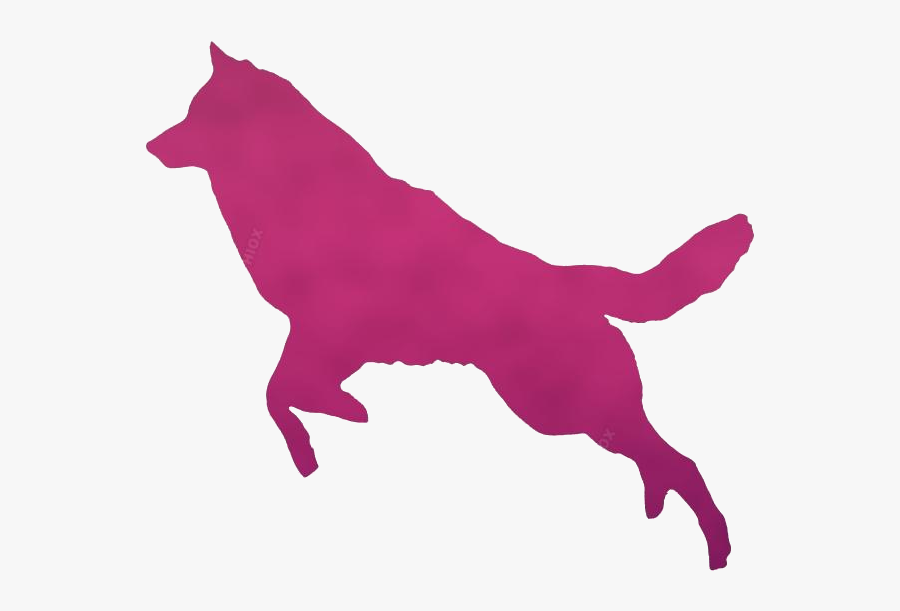 Transparent Wolf Jumping Silhouette, Png Clip Art - Ancient Dog Breeds, Transparent Clipart