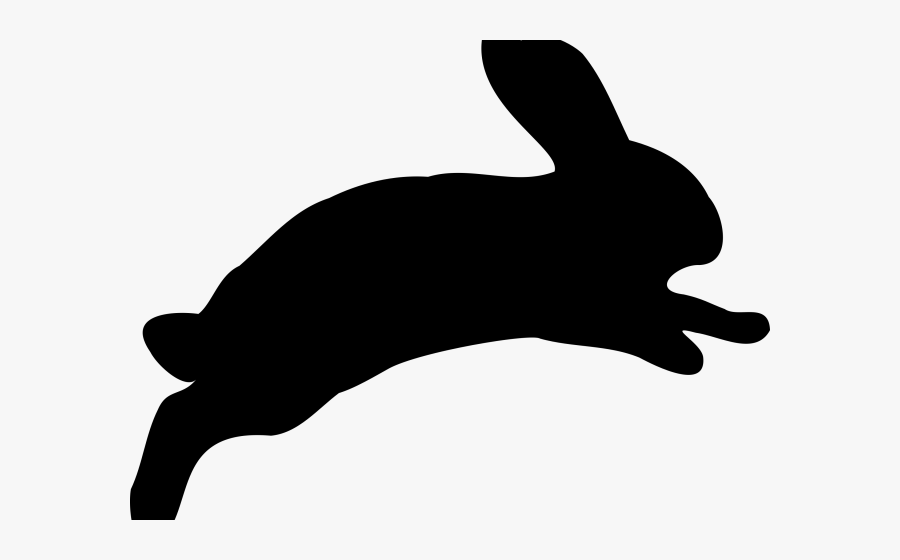 Jump Clipart Bunny - Transparent Background Clip Art Bunny, Transparent Clipart