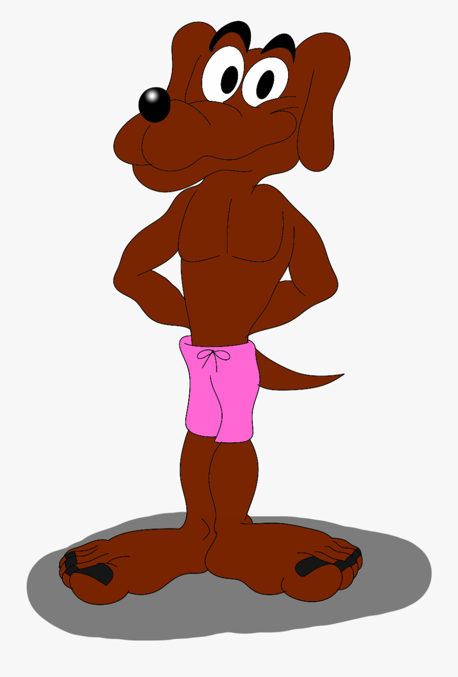 Pink"s Swimming Suit - Cartoon, Transparent Clipart