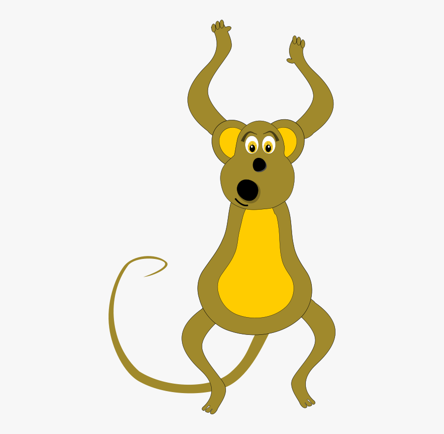Free Jumping Monkey Clip Art - Jump Animals Clipart, Transparent Clipart