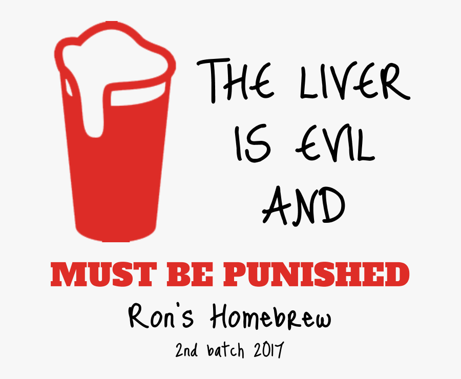 Punish The Liver - Brixton Blog, Transparent Clipart