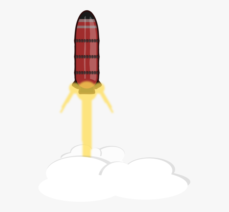 Rocket Launch Spacecraft Outer Space Drawing Cc0 - Illustration, Transparent Clipart