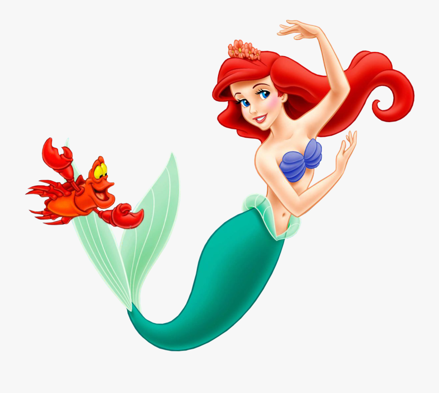 Invitation Clipart Mermaid - Little Mermaid Png, Transparent Clipart