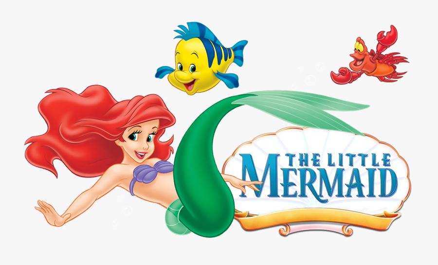 Transparent Ariel Black And White Clipart - Little Mermaid Characters Png, Transparent Clipart