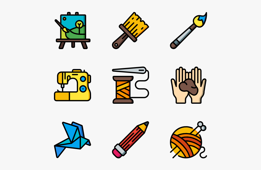 Arts And Crafts, Transparent Clipart