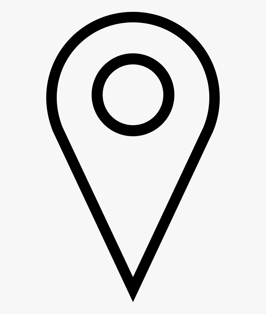Ios Location Outline Comments - Circle, Transparent Clipart
