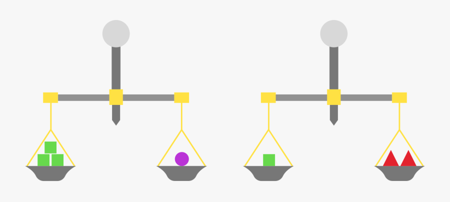 Balance Scales Problem Solving, Transparent Clipart