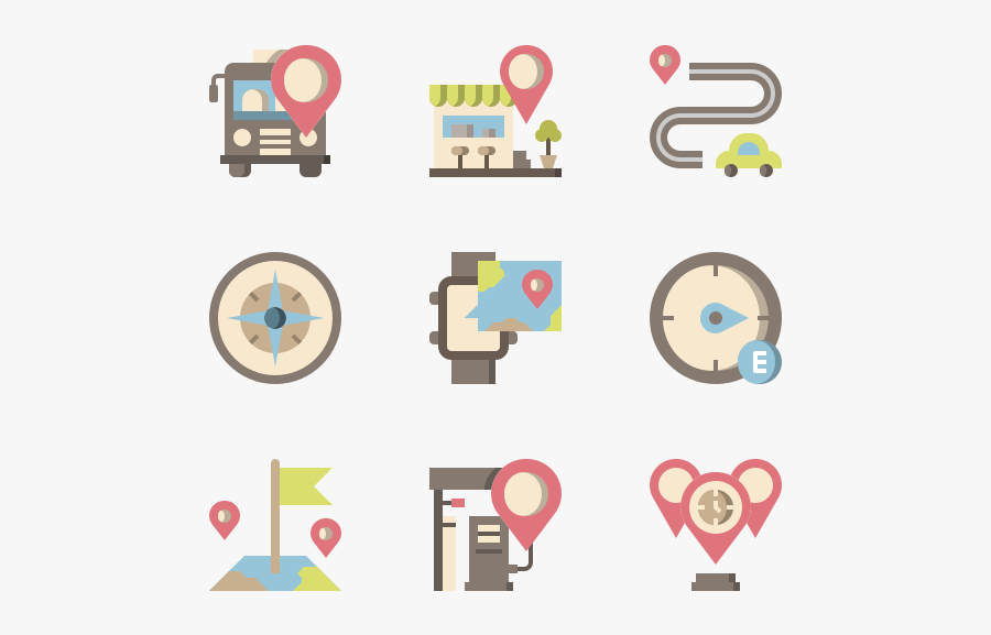 Location, Transparent Clipart