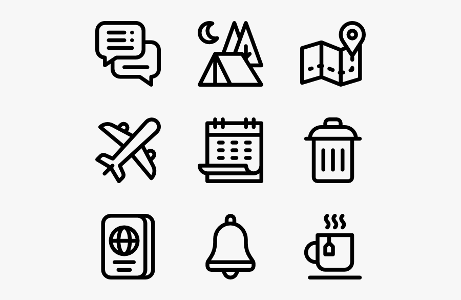 Location Icons - Museum Icons, Transparent Clipart