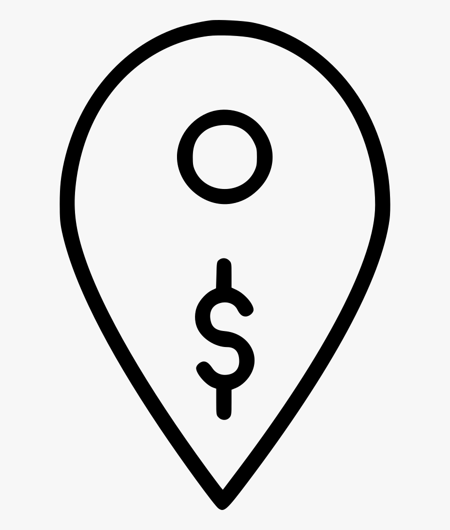 Atm Location Pin Cashpoint Map Navigation Bank Png - Circle, Transparent Clipart