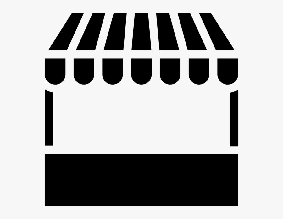 Kiosk Business Food Cart Booth Transprent Png Clipart - Kiosk Png Black And White, Transparent Clipart