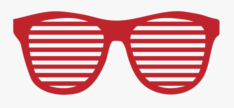 Clip Art Th Of July - Printable Glasses Photo Booth Prop, Transparent Clipart