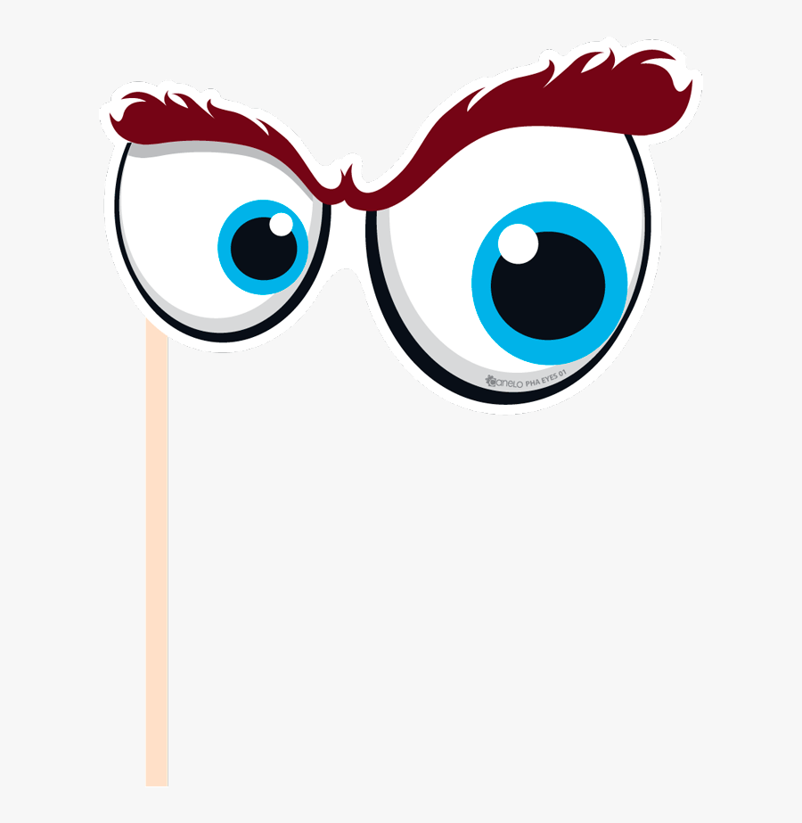 Party Photobooth Props Figure - Eyes For Photo Booth, Transparent Clipart