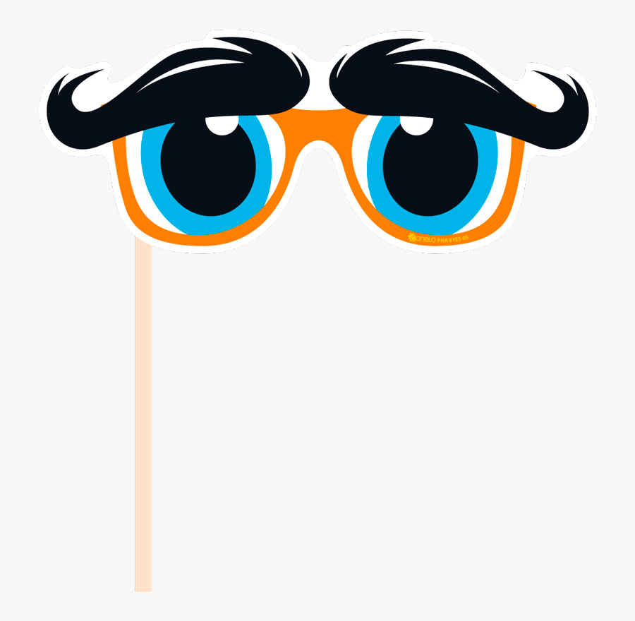 Eye Goggles Booth Photobooth Glasses Photocall Clipart - Transparent Photo Booth Props Png, Transparent Clipart