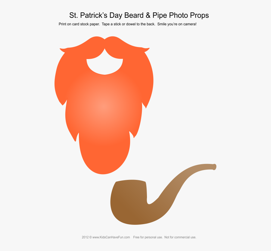 Transparent Photo Booth Props Clipart - St Patrick Day Photo Props, Transparent Clipart