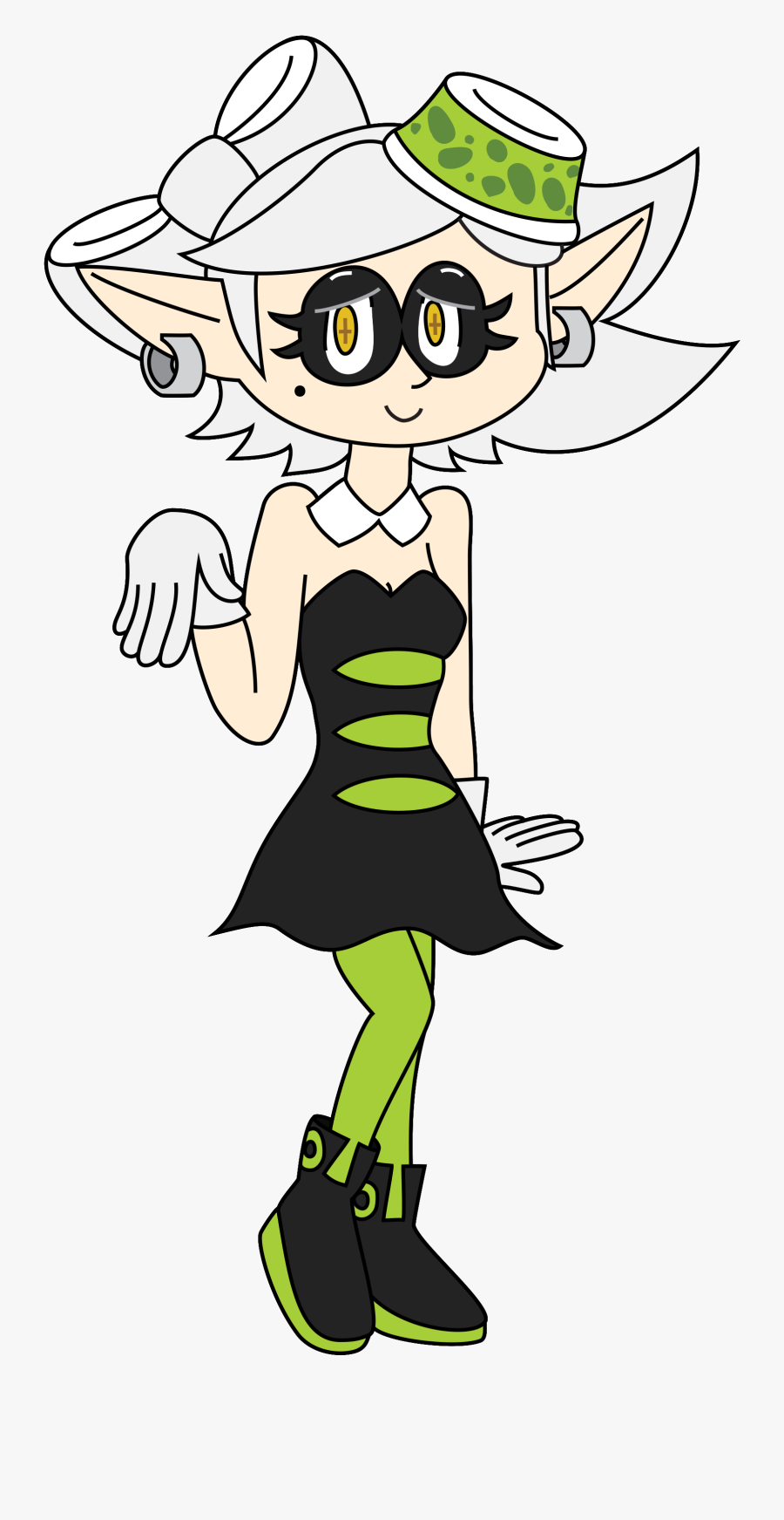 Splatoon Marie Clothing Fashion Accessory Fictional - Splatoon Marie Png, Transparent Clipart