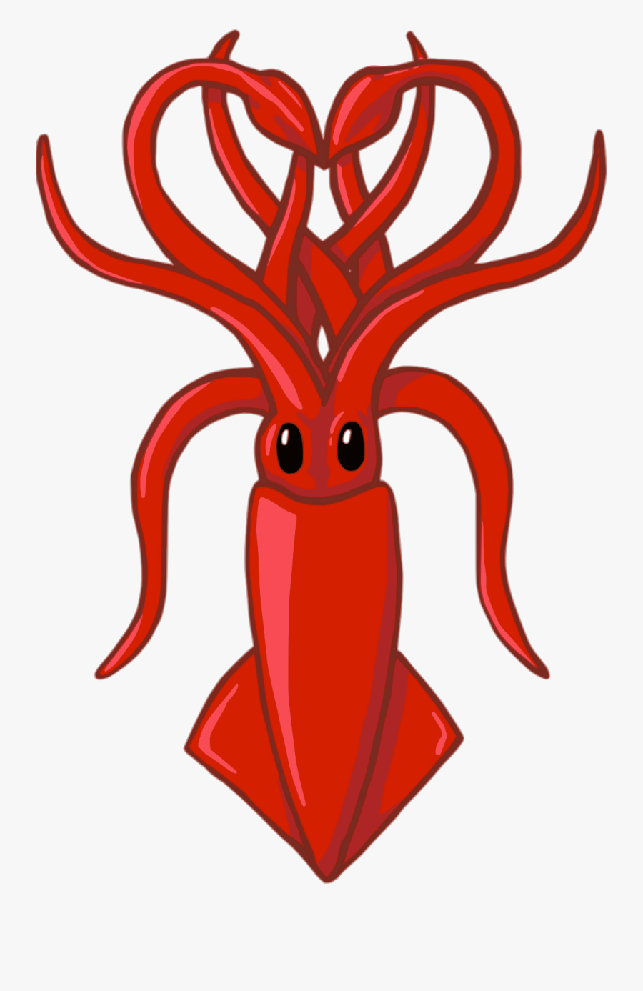 47205 - Squid Clipart Png, Transparent Clipart