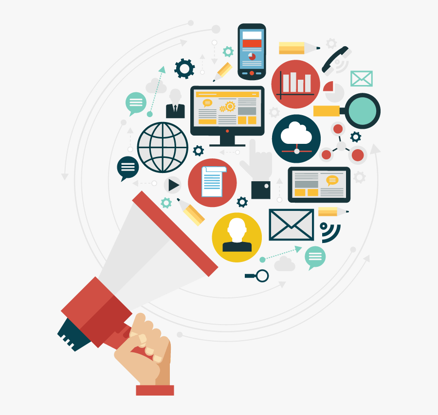 Digital Marketing Tools - Digital Marketing Image Png, Transparent Clipart