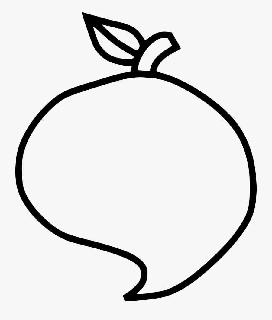 Clip Art Healthy Fruit Svg Png Icon Free Download - Line Art, Transparent Clipart