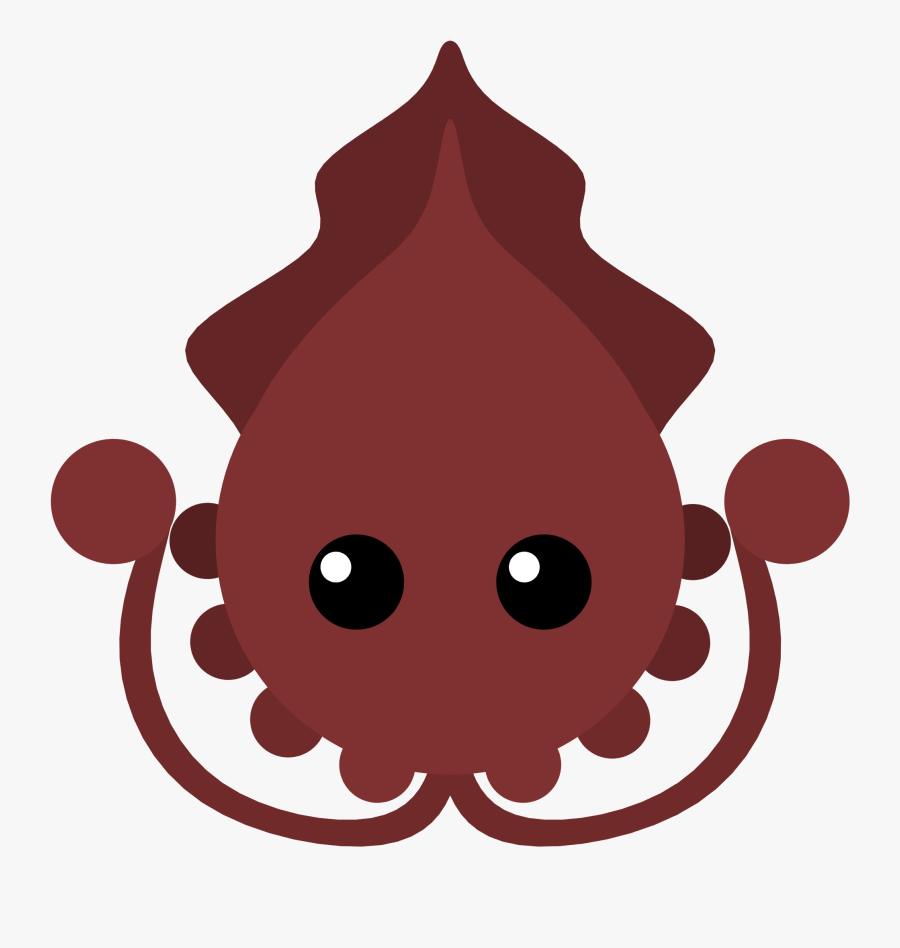 Mope Io Giant Squid, Transparent Clipart
