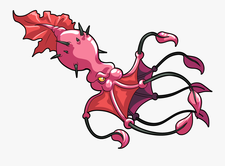 Transparent Giant Squid Png - Illustration, Transparent Clipart