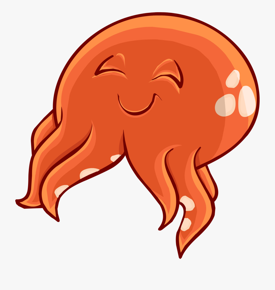 Club Penguin Wiki - Club Penguin Octopus Hat, Transparent Clipart