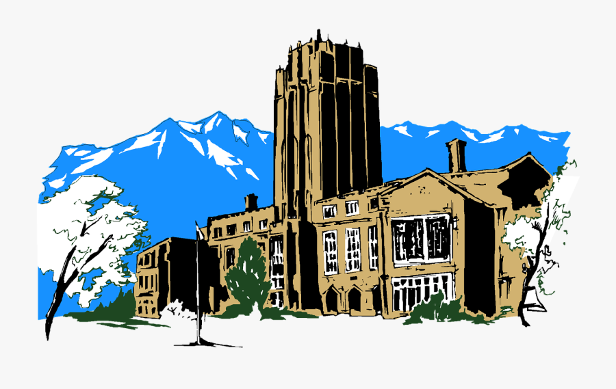 Apartment Clipart Vintage Building - Clip Art, Transparent Clipart