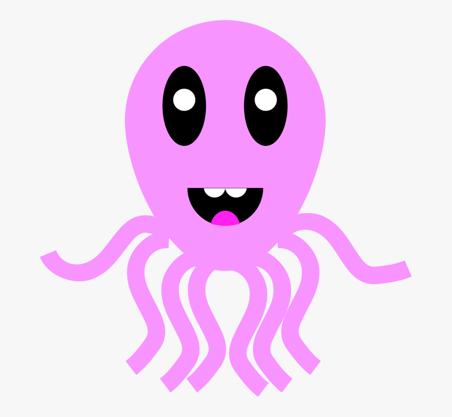 Octopus, Transparent Clipart