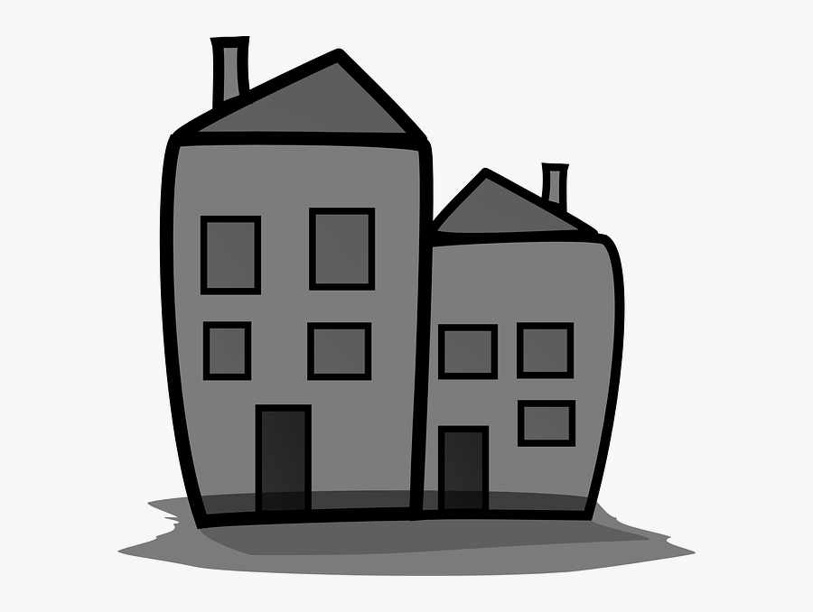Building Real Apartment Estate House Home Clipart, Transparent Clipart