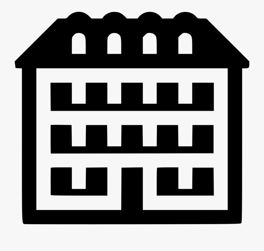 Transparent Apartment Clipart - Icon, Transparent Clipart