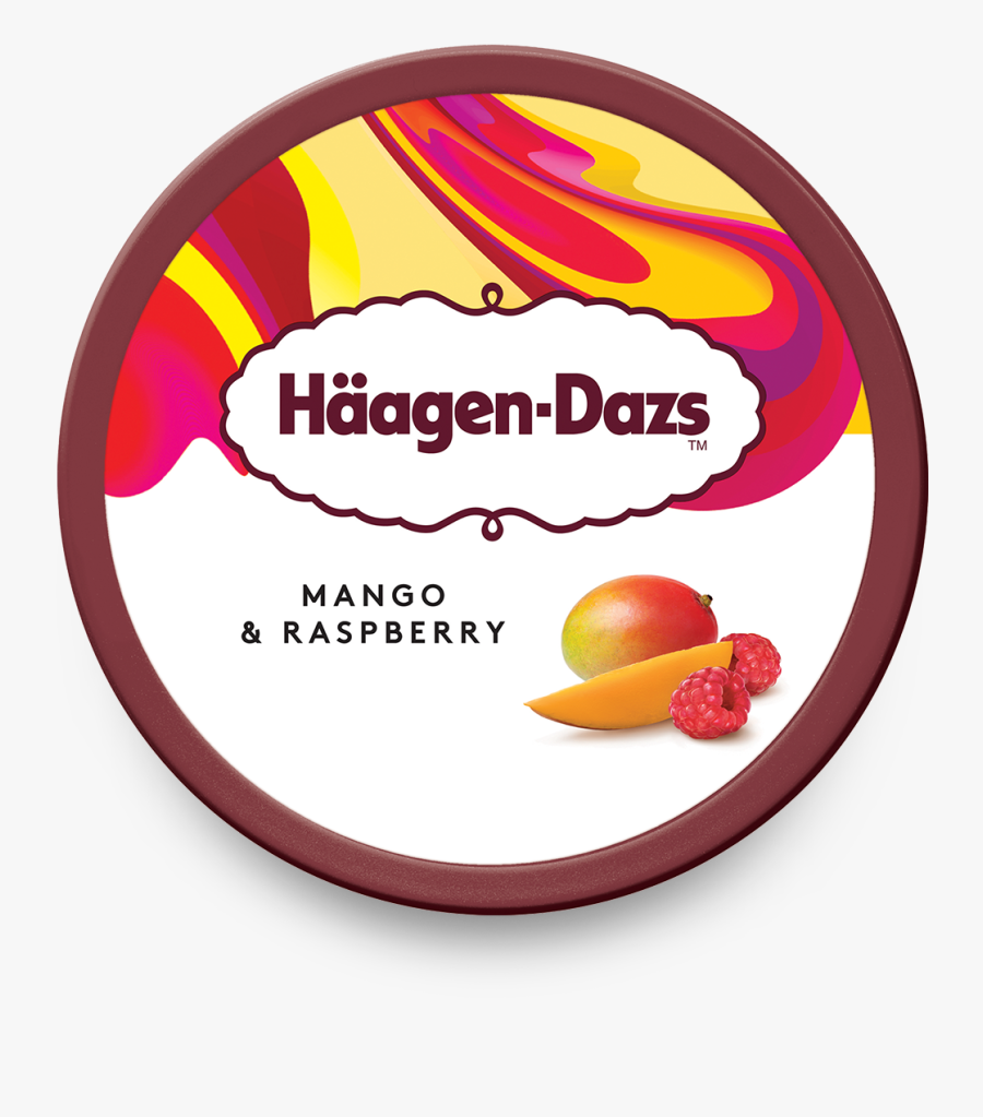 Mango & Raspberry L - Haagen Dazs Mango Raspberry, Transparent Clipart