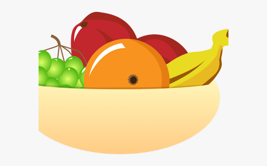 Fruit Bowl Clipart, Transparent Clipart