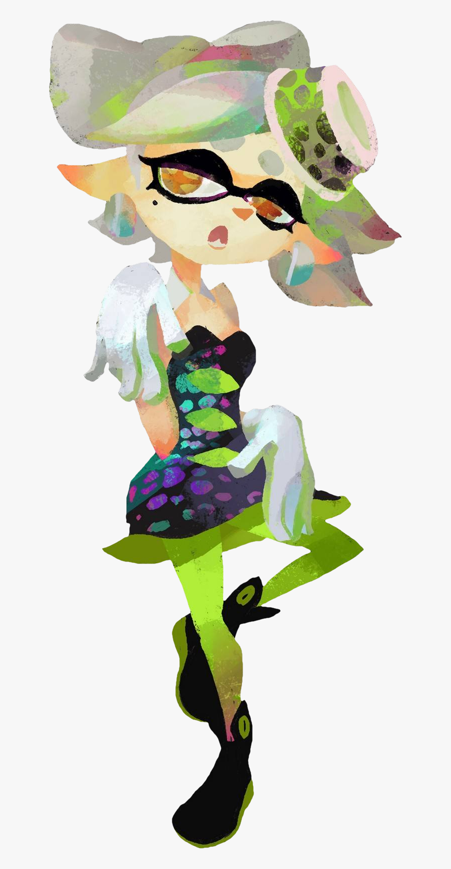 Splatoon Wiki - Splatoon Squid Sisters, Transparent Clipart