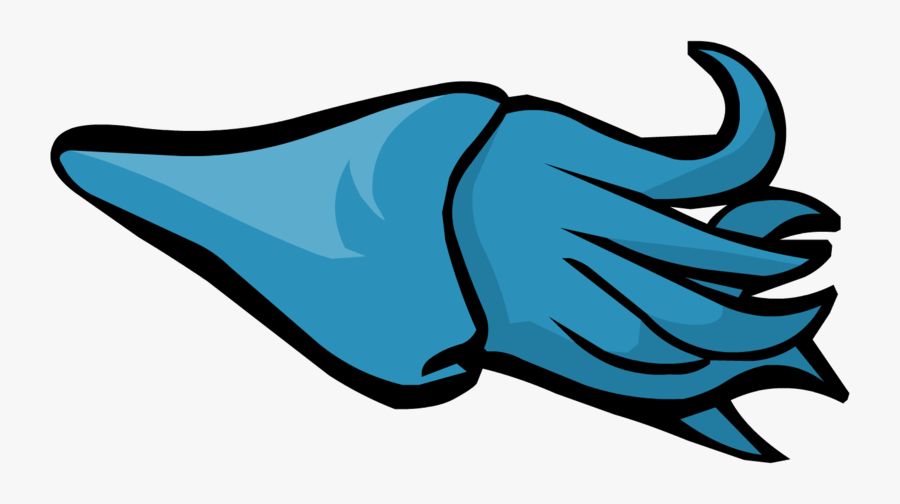 47200 - Club Penguin Aqua Grabber Giant Squid, Transparent Clipart