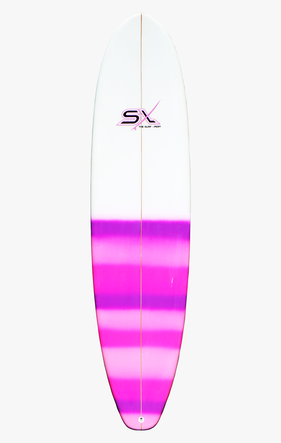 Pink Clipart Surfboard - Pink Mini Mal Surfboard, Transparent Clipart