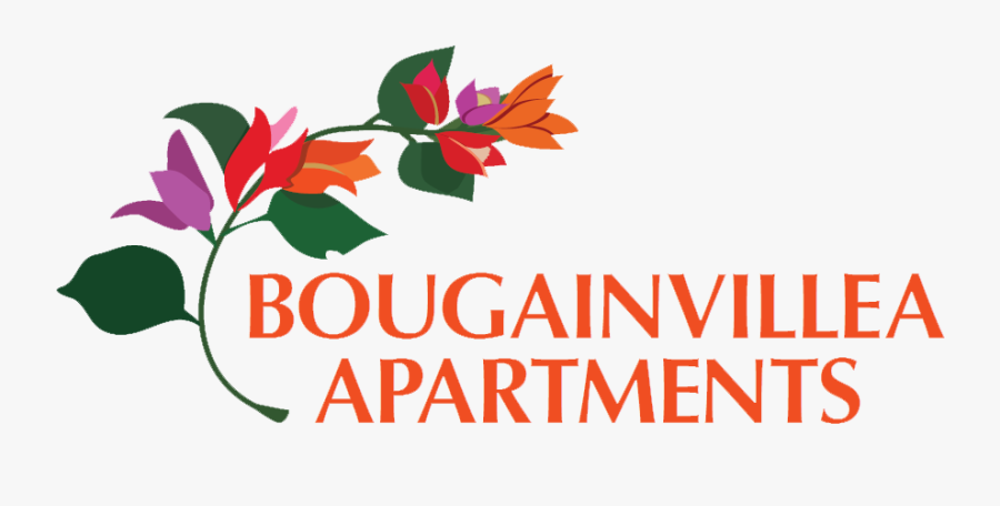 Bougainvillea Logo, Transparent Clipart