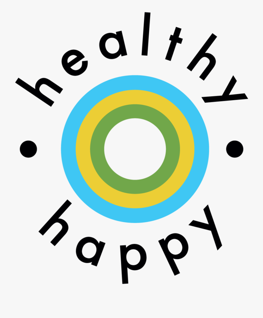Healthy Happy Hour Logo - Circle, Transparent Clipart