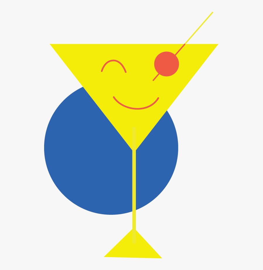 Pursuit Of Happy Hour Logo - Illustration, Transparent Clipart