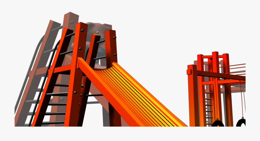 Playground Slide, Transparent Clipart