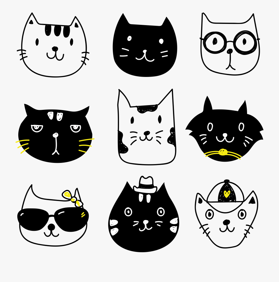 Not An Ugly Holiday Sweater, No Shirt Mockup - Cute Cat Icon, Transparent Clipart