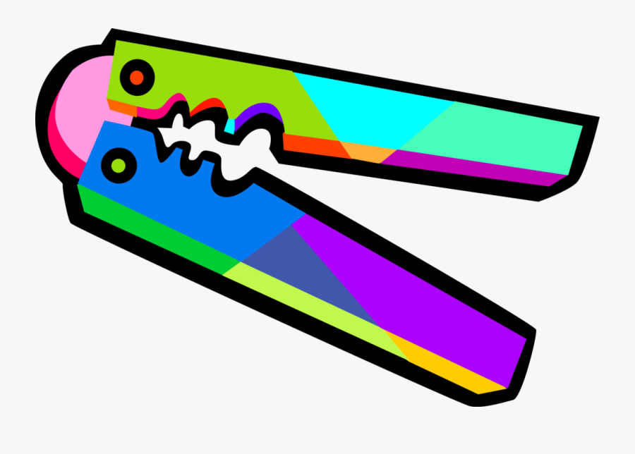 Vector Illustration Of Nutcracker Tool Opens Nuts By, Transparent Clipart