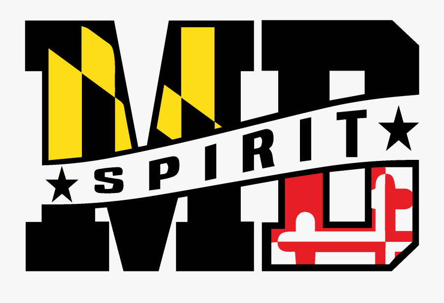 Md Spirit - Flag Of Maryland, Transparent Clipart