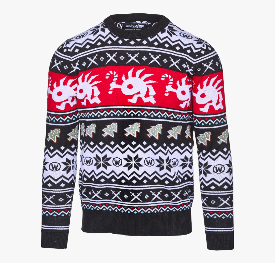 Murloc Ugly Christmas Sweater, Transparent Clipart