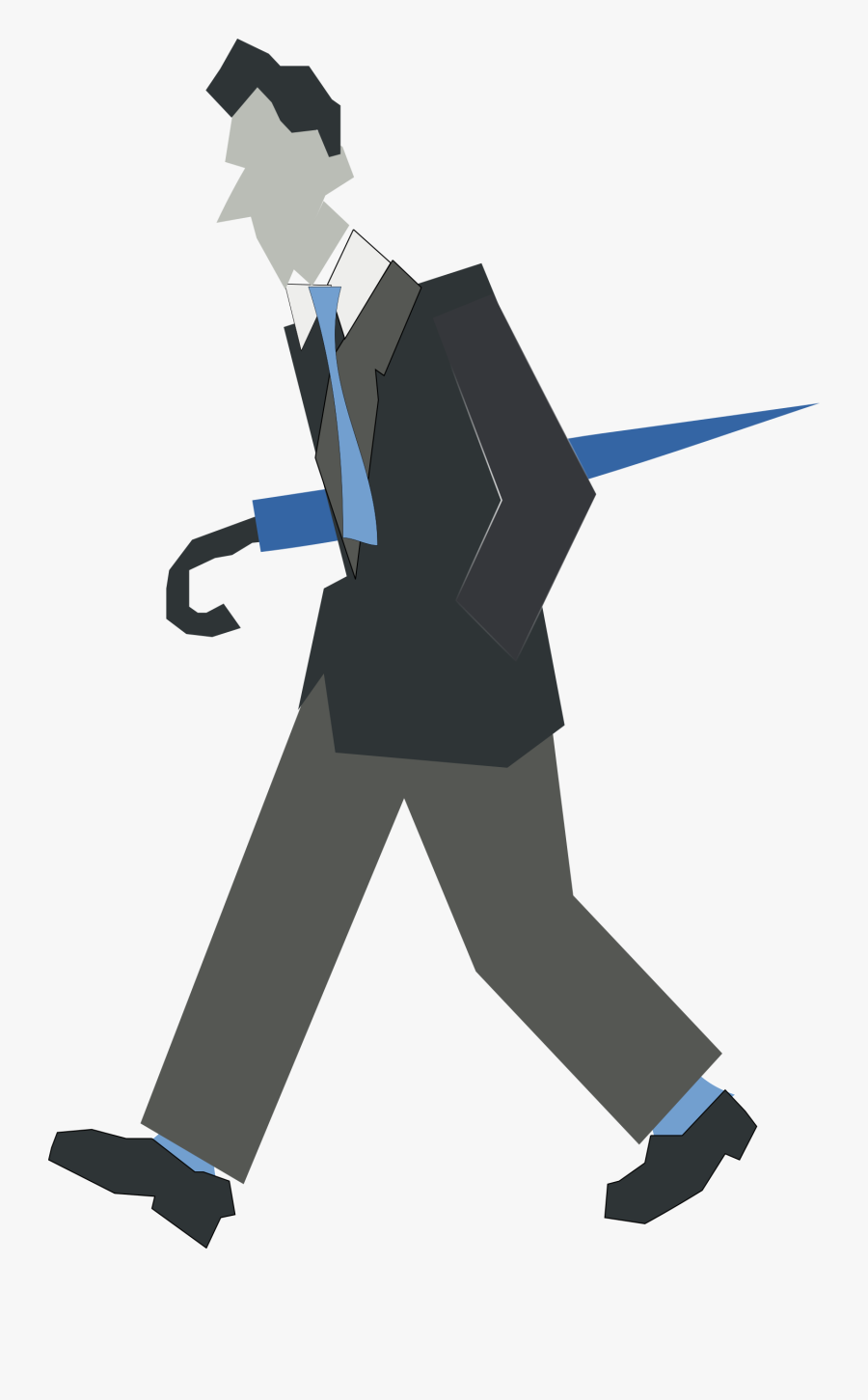 Clipart Walking Morning Walk - Man Walking Clipart, Transparent Clipart