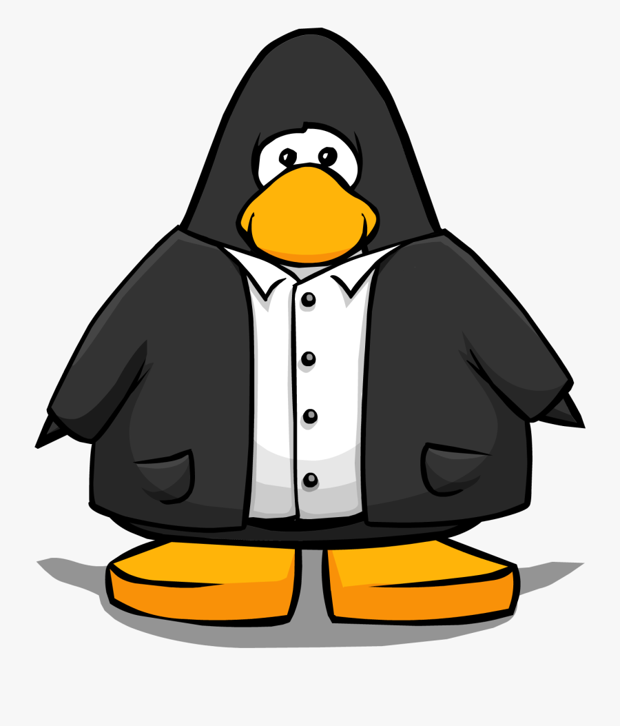 Black Suit Png - Club Penguin In Suit, Transparent Clipart
