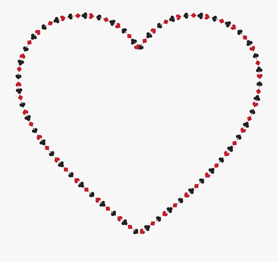 Transparent Deck Of Card Clipart - Single Line Black Beads Chains, Transparent Clipart