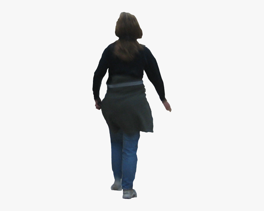 Clip Art Png For Free - Woman Walking Away Transparent, Transparent Clipart