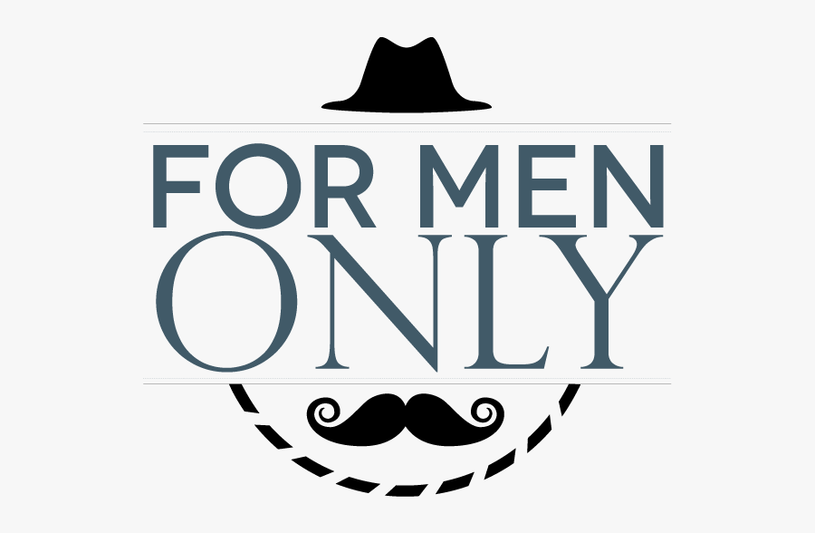 Men Only Png, Transparent Clipart