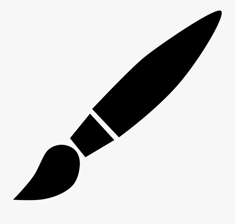 Knife,clip Art,cold Weapon,kitchen Knife,throwing Knife - Paint Brush Svg Free, Transparent Clipart